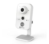 EZVIZ C2Cube IP Telecamera di Sicurezza, 720P HD, 2.4Ghz Wi-Fi Videocamera di Sorveglianza con Audio Bidirezionale, Baby Monitor del Bambino & Animale, Sensore PIR, Visione Notturna