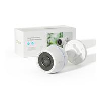 EZVIZ C3TN - Telecamera di sicurezza a colori per esterni, 1080p HD | IP67, visione notturna a colori senza canone mensile, rilevamento del movimento AI, audio bidirezionale, video H.265