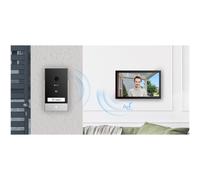 Ezviz campanello video 7" con visione notturna e Wi-Fi Nero/Argento