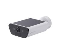 EZVIZ CB5 4K Telecamera Wi-Fi Esterno a Batteria Solare, 100% Senza Fili, Pannello Solare Integrato, Rilevamento di Persone/Veicoli, Visione Notturna a Colori, Audio Bidirezionale, Impermeabile IP65