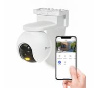 EZVIZ CB8 2K Telecamera WiFi di Sorveglianza da Esterno batteria Motorizzata 360° 210 giorni