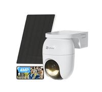 EZVIZ CB8 Lite 2K+ Telecamera WiFi Esterno con Pannello Solare, PTZ 360° AOV, Rilevamento di Persone/Veicoli, Audio Bidirezionale, Visione Notturna a Colori, Difesa Attiva