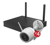 Videoregistratore sorveglianza Ezviz NVR + 4 H3c X5S 8W KIT