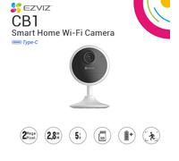 EZVIZ CS-CB1 Telecamera Wi-Fi 1080P alimentata a batteria 1600 mAh con audio bidirezionale,micro SD