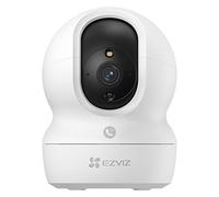 EZVIZ Telecamera Wi-Fi Interno 2K, Videocamera Sorveglianza 4MP per animali e bambini, Motorizzata a 360°, Audio a due vie, Funziona Alexa, Avvisi movimento, Visione notturna, Modello CP1
