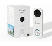 EZVIZ DB1C WiFi Videocitofono 1080p FHD 170° Audio Bidirezionale Visione...