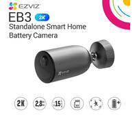 EZVIZ EB3 Telecamera 2K,Wi-Fi,batteria 5200mAh,colorVue,audio bidirezionale,supporta memoriaSD
