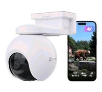 EZVIZ EB8 PRO 4K 4G TELECAMERA MOTORIZZATA DA ESTERNO A BATTERIA WI-FI + 4G LTE