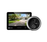 EZVIZ EP4 Spioncino Digitale WiFi 4K con Schermo Touch a Colori 5,5 Oro Batteria
