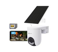EZVIZ HB8 Lite 4G Telecamera Wi-Fi Esterno Senza Fili con Pannello Solare, Risol