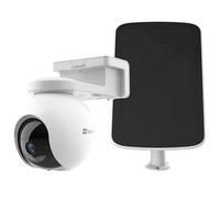 EZVIZ HB8 PRO + SOLAR PANEL 5W - TELECAMERA MOTORIZZATA DA ESTERNO A BATTERIA - 4K - COLOR NIGHT VISION - HUMAN DETECTION - AUDIO BIDIREZIONALE - VOCAL CONTROL