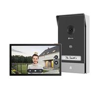 Ezviz Hp7 Videocitofono 2K Schermo Touch 7 Controllo Remoto Rilevamento Movimento Audio Bidirezionale Sblocco Rfid