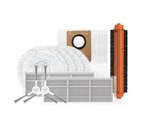 EZVIZ Kit Ricambi RS20 Pro Robot Aspirapolvere Lavapavimenti, Include 1*Spazzola Principale, 2*Spazzola Laterale, 2*Filtro ad Alta Efficienza, 2*Mop, 4*Sacchetti per Aspirapolvere