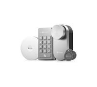 EZVIZ WiFi Smart Lock, Serratura Smart con Tastiera Multifunzione e Gateway, Serratura Elettronica con Accesso Remoto e Bluetooth, Sblocco Senza Chiave Tramite Codice, Tag o App, DL01 PRO