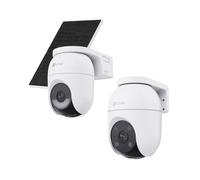 EZVIZ Pacchetto Composto da Telecamera Wifi per Esterni C8c 4K e Telecamera Este