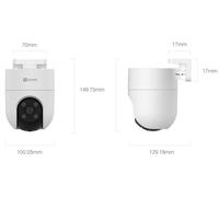 EZVIZ TELECAMERA MOTORIZZATA DA ESTERNO H8C 2K SENSORE PIR COLOR NIGHT VISION