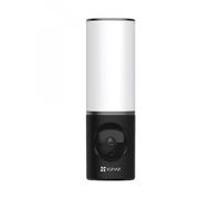 EZVIZ LC3 Telecamera Wi-Fi con Lampada da Esterno 2K, Videocamera Sorveglianza Esterno 4MP, Luce Integrata, Rilevamento di Movimento, Audio Bidirezionale, Visione notturna a Colori, Compatibile Alexa