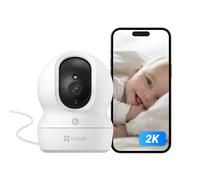EZVIZ Telecamera Wi Fi Interno 2K Videocamera Sorveglianza 3MP per animali e