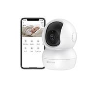 EZVIZ TY2 Telecamera da Interno Wifi IP Camera 1080p Grandangolare Visione Notturna Avviso Movimento Audio ad due vie Grandangolare App Mobile Compatibile con Alexa