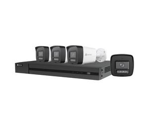 Ezviz Videoregistratore sorveglianza H3K PoE 4K Kit Black e White