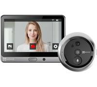 EZVIZ Videospioncino Touch Wireless 2K Display Touch 4.3 Sensore Infrarossi Pir Audio E Video Bidirezionale Pir H265 - CSDP2