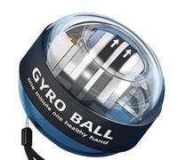 Ezweiji Palla Giroscopica Da Polso Ad Avvio Automatico, Con Borsa Per Palline Originale, Forza Del Braccio Rinforzante Per Il Polso Per Ossa E Muscoli Del Polso (Bianco e nero (senza luce))