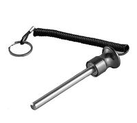 Ezweiji Perno del Pacco Pesi,Perno per Pesa Pesi Accessori,Perno di Peso,con Accessori per Attrezzature per L'Allenamento con Coulisse,Perno Magnetico per Impilare I Pesi,per Palestra (Nerone)