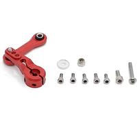 Ezweiji Tirante in Alluminio E Clacson 25T per 1/8 Arrma Typhon Kraton Talion Outcast Notorious 6s Blx, 1/7 Limitless Infraction Mojave 6s Blx, Aggiornamenti Parte Fixed Link Steering 25t Servo Arm