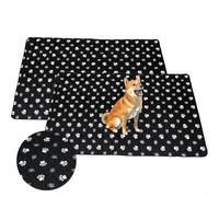 EZwhelp Cuscinetti lavabili per cani, riutilizzabili, per il parto, impermeabili, per uso interno ed esterno, per addestrare la pipì per cani, box per cani, box, pavimento in gabbia, confezione da 2,