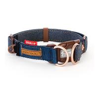 EZYDOG Double Up, Collare per cani di taglia piccola, media e grande, riflettente per cani di taglia piccola, media e grande, collare riflettente per il massimo comfort, in morbido neoprene,