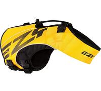 EzyDog Giubbotto Salvagente per Cani - DFD X2 Premium - Giubbotto di Salvataggio per Cani Piccoli, Medi e Grandi - Ideale per Nuoto in Piscina e al Mare - Massima Sicurezza per Il Tuo Ca (L, Giallo)
