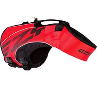EzyDog Giubbotto Salvagente per Cani - DFD X2 Premium - Giubbotto di Salvataggio per Cani Piccoli, Medi e Grandi - Ideale per Nuoto in Piscina e al Mare - Massima Sicurezza per Il Tuo Ca (S, Rosso)