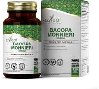 Ezyleaf Bacopa Monnieri 500 Mg Integratore Alta Potenza Bacopa | 120 Capsule | E