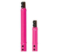 EzyRoller Drifter X Spinner X - Asta di ricambio per veicoli radiocomandati Trike, scooter da 3 a 14 anni (rosa, corto + lungo (110 mm + 197 mm, diametro: 25 mm)