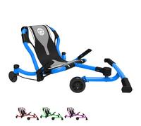 EzyRoller Spinner Ride On Scooter for Kids & Teens, Outdoor Ride on Toy with Caster Wheels for Drifting & Tight Turning, Up to 150 lbs, Ages 4 & Up - Blue