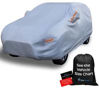 EzyShade, Telo copriauto impermeabile, 10 strati, per tutte le condizioni meteo, consulta la tabella delle misure, copertura completa per automobili e jeep, misura S3