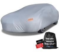 EzyShade, Telo di copertura per auto sportive e classiche, impermeabile, 10 strati, consulta la tabella delle misure, copertura resistente alle intemperie, ripara da sole, pioggia, neve, misura C2