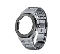 EZZON Kit di cinturini in acciaio inox GA2100 di quarta generazione, il cinturino ottagonale in metallo è adatto per il retrofit GA2100 e l'aggiornamento fai da te, Misura unica, Agata