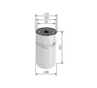 Filtro carburante BOSCH F 026 402 017