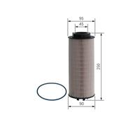 Filtro carburante BOSCH F 026 402 032