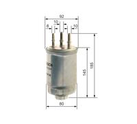 Bosch Filtro carburante F 026 402 229 per SSANGYONG Kyron 2 2005-2014