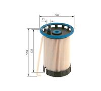 Bosch Filtro carburante Diesel N2248 (F026402248) – Cartuccia separa acqua e particelle per Audi Q3