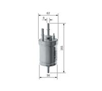 BOSCH F 026 403 006 Filtro carburante