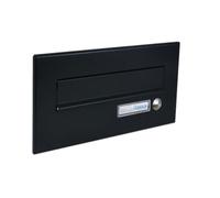 F-046 Cassetta per le lettere passante a parete (profondità: 18-27 cm) in RAL 7016