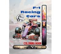F-1 Racing Cars: Coloring Book