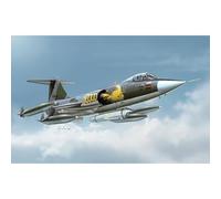 F-104G 'Recce' Starfighter Fighter Plastic Kit 1:72 Model 1296 ITALERI