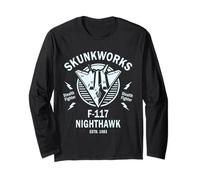 F-117 Nighthawk Stealth Aereo Maglia a Manica
