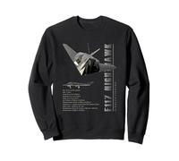 F-117 Nighthawk Stealth Fighter - Specifiche Felpa