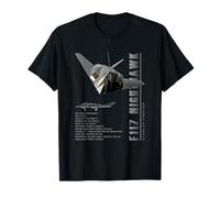 F-117 Nighthawk Stealth Fighter - Specifiche Maglietta