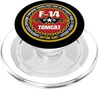 F-14 Tomcat Fighter Jet Design aereo militare PopSockets PopGrip per MagSafe